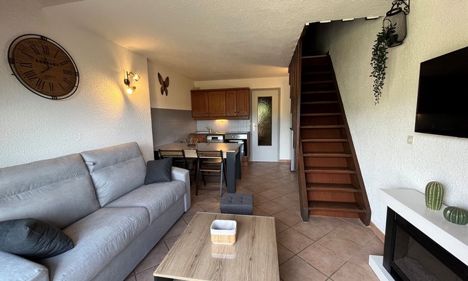 Correncon-en-Vercors Apartamento | Apartamento T2 con cabina y altillo en Corrençon-en-Vercors, cerca de pistas de esquí