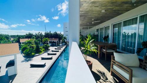 Puerto Aventuras Apartamento | Cozy Terrace @ Blue House