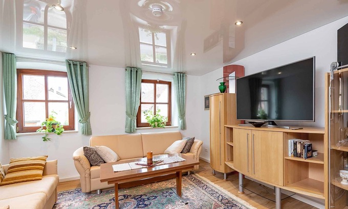 Neustadt an der Aisch Apartamento | Cozy vacation apartment with garden and pavilion