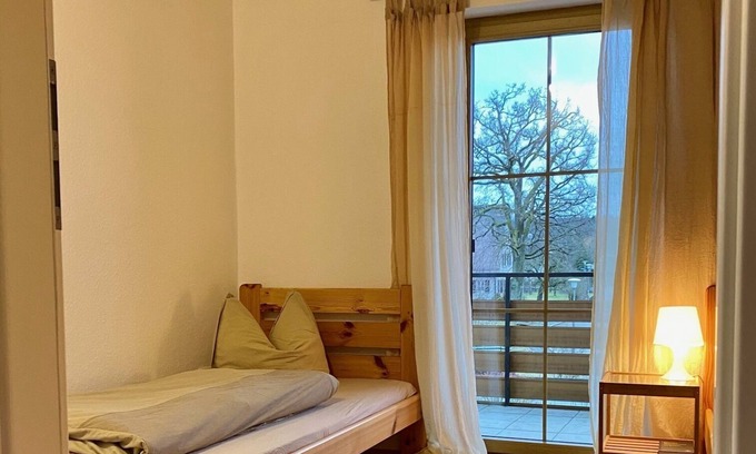 Schwarzenbruck Apartamento | Cozy vacation apartment (35 sqm) with balcony in a quiet location