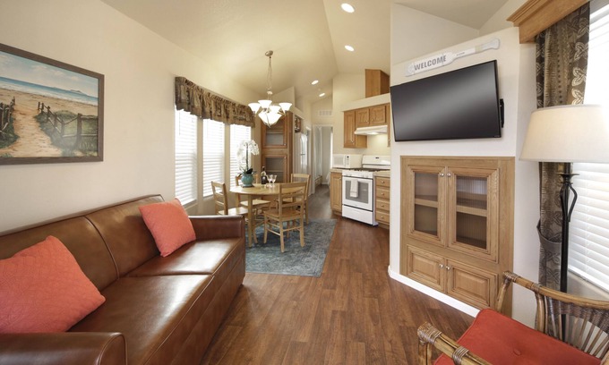 Oceano Cabaña | Cozy Vacation Cottage 200 at Pismo Sands RV Resort