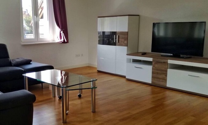 Oberstaufen Apartamento | Cozy vacation home "Marie, Marie" in Oberstaufen with balcony and WLAN
