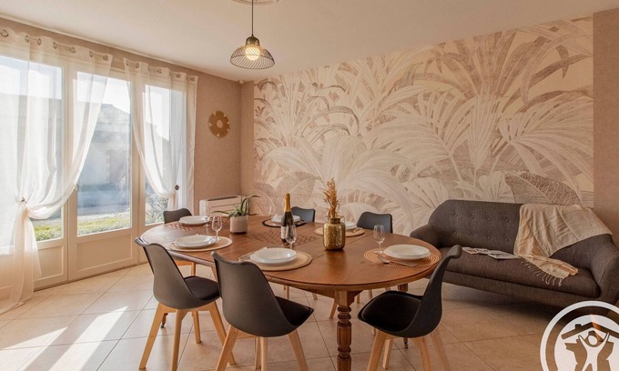 Bellevigne-en-Layon Cabaña | Acogedora casa en el viñedo con Wifi y aparcamiento, cerca de Puy du Fou