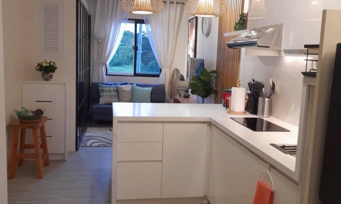 Canlubang Condominio | Cozy well designed 1-bedroom condo with fitness room, WiFi in enchanting Nuvali