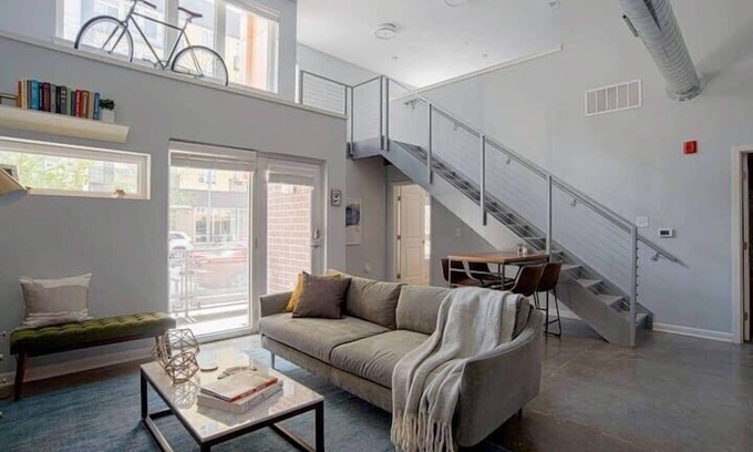 Cole-Noble District Apartamento | CozySuites TWO Stylish Apts, Monument Circle, Indy