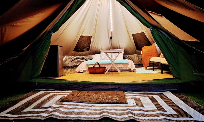 Cosby Alquiler De RV | Glamping Tent in the Smoky Mountains