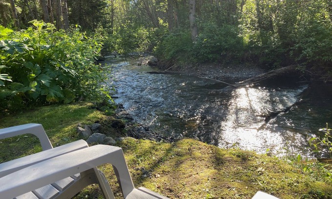 Sun Peaks Casa | Creekside Oasis with private hot tub