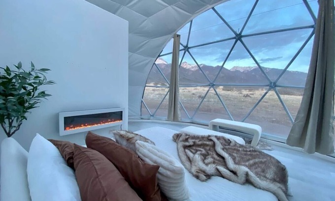 Crestone Casa | CrestDomes: “Stargazers Paradise” a Luxury Glamping Dome near the Sand Dunes