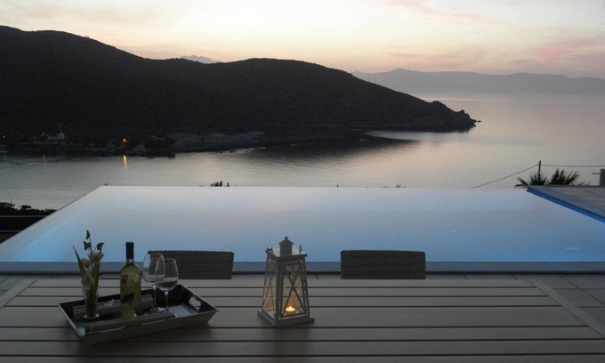 Pefki Villa | Creta Lassithi Holiday 'Villa Tholos Crete'in Kavousi Beach Tholos Piscina privada