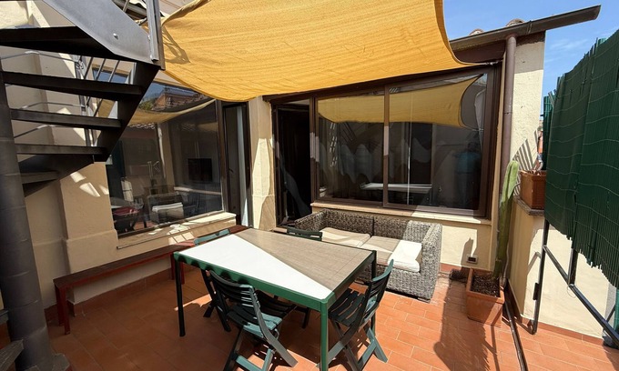 Rione IV Campo Marzio Apartamento | Croce Palace unit 7 - Double Private Terrace/ a few minutes from Spanish steps
