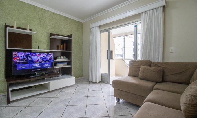 Centro Apartamento | CTM31 - 2 Dorm, Churrasq, Climatizado, Tranquilo