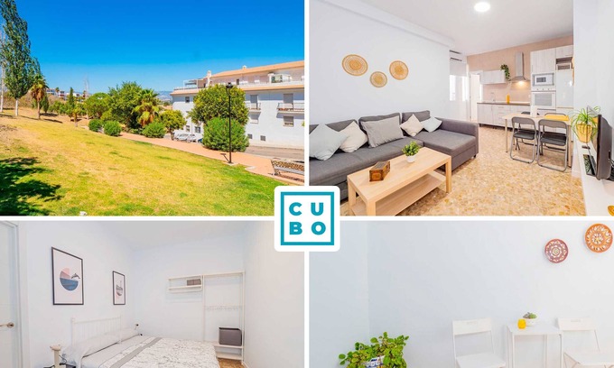 Cartama Apartamento | Cubo's Apartamento Miguel Bolaño & Free Parking / aire acondicionado / urbano