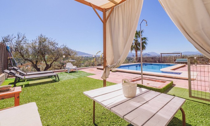 Cartama Cabaña | Cubo's Casa Peña del Cerro View Mountain / piscina privada / wifi gratis