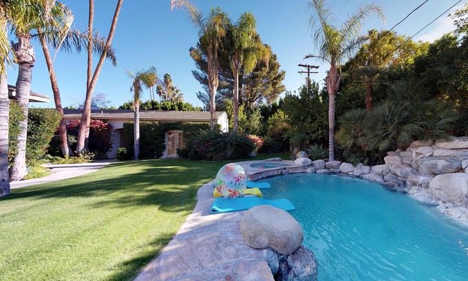 The Movie Colony Casa | Cuckoo's Nest In Movie Colony - Pool-Waterfall-Spa with views from the pool!