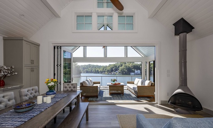 Lake Lure Casa | Cultivate Calm in a charming lakefront cottage