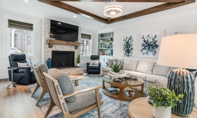 South Beach Casa | Custom build home with major upgrades; screened in porch and two newer golf carts.