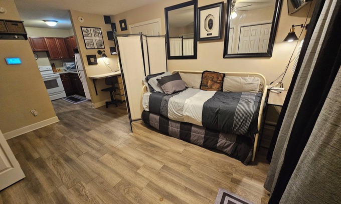 Tallahassee Apartamento | Cute Cozy Comfy 1-bedroom apartment in lovely Downtown Tallahassee with AC, WiFi