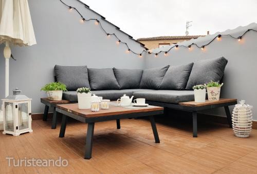 San Vicente de la Barquera Apartamento | Dúplex Pleamar - Gran terraza en el centro