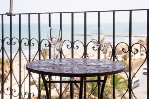 Port Saplaya Apartamento | Dúplex, terraza y vistas al mar