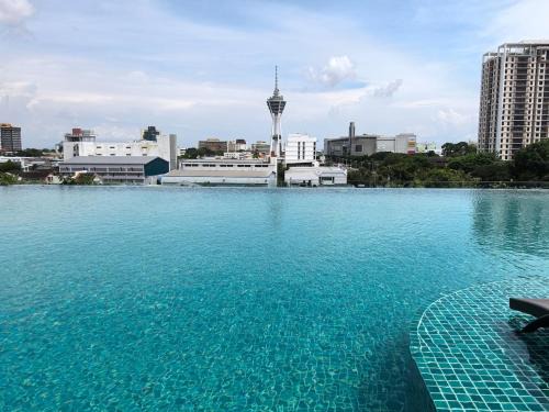 Kampung Lubok Peringgi Apartamento | D'Aman Infinity Pool Homestay 01