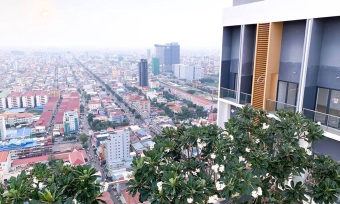 Phnom Penh City Centre Casa | D'Suites en The Sykline (2 habitaciones) # 7