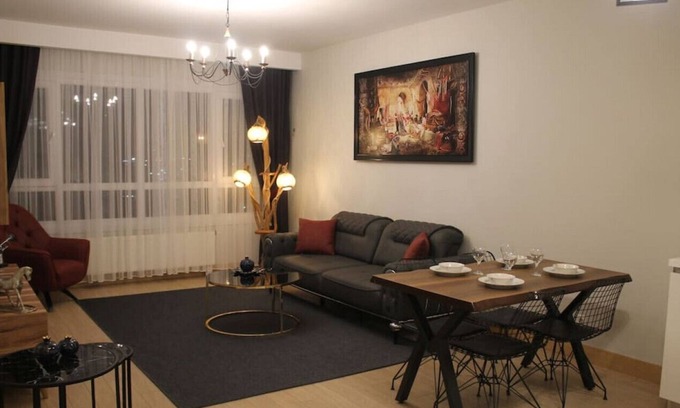 Bagcilar Apartamento | D1-180 2+1 · LUXURY APARTMENT- NEAR TO AİRPORT-MALL OF İSTANBUL .