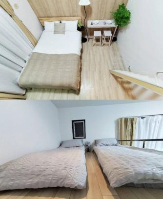 Okubo Apartamento | D22新宿最中心 两室 新大久保站5分-2 rooms Shinjuku center 5 mins to ST Max 4P 新宿 涉谷 表参道 池袋 上野 代代木 银座 原宿