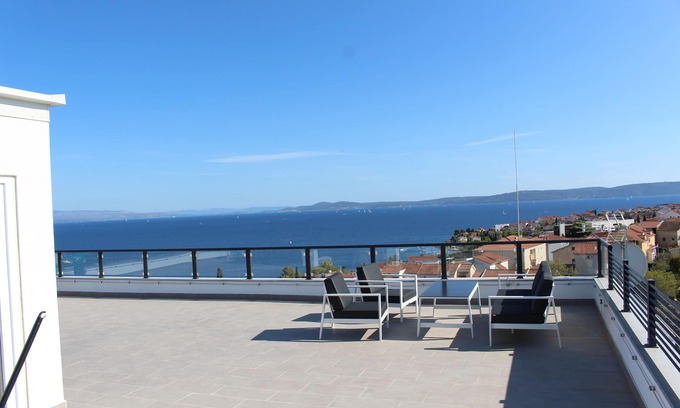 Businci Apartamento | Dachterrasse - der Vermutlich Schönste Blick von Ciovo
