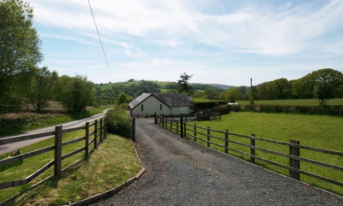 Brecon Casa | Casa de vacaciones Brecon Beacons, admite mascotas (máximo 3 perros). Casa unifamiliar con grandes paseos, fishi