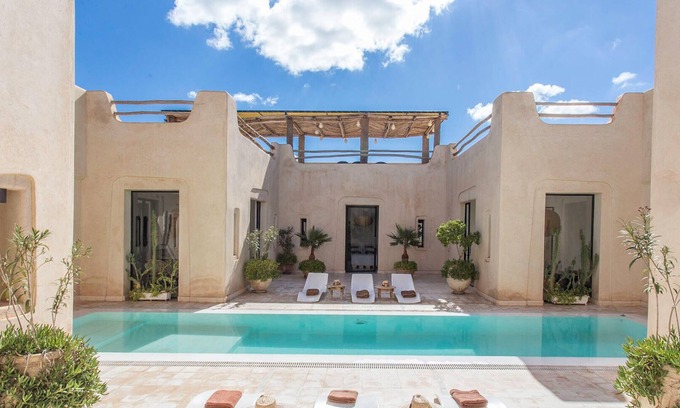 Zaouia Sidi Abdallah Ben Sassi Villa | Villa privada de Dar Camel Rock sin vistas y magníficas vistas del campo