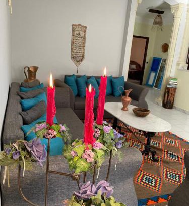El Maamoura Casa | Dar Fatma Maamoura Walk to Beach Tunisian Getaway
