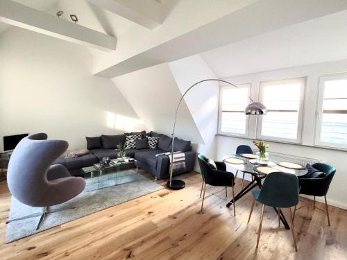 Stade Apartamento | Das Stader Loft mit Sonnenbalkon