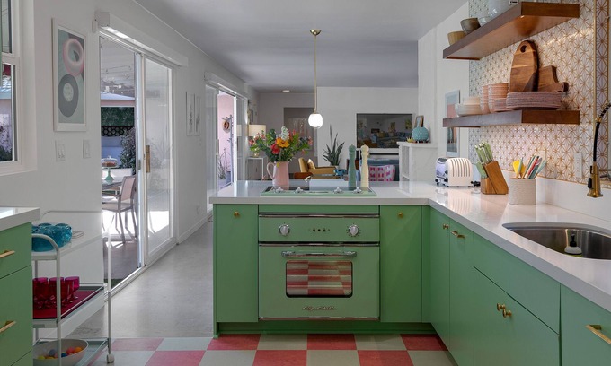 Old Las Palmas Casa | Dazzling MId-Century in P.S. Uptown Design District, 40 x 18' Pool, Spa, Views