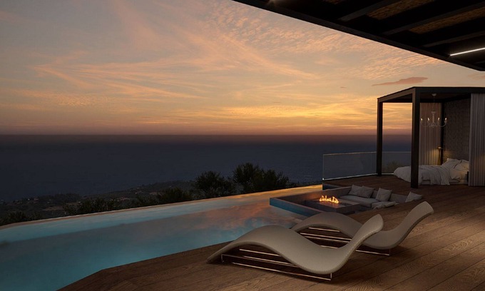 Varvara Villa | Dazzling Zakynthos Villa | Villa Scabior |1 Bedroom | Breathtaking Sea Views | Spacious Furnished Sun Terrace | Private Outdoor Pool | Shaded Outdoor Dining Area | Agios Nikolaos