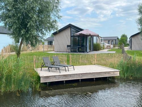 Municipality of Kampen Casa | De IJssel Eilanden Chalet Steghouse mit Zaun Nr 546