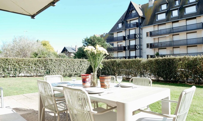 Deauville City Centre Apartamento | Deauville - Jardin, Plage, Proximité & Luxe