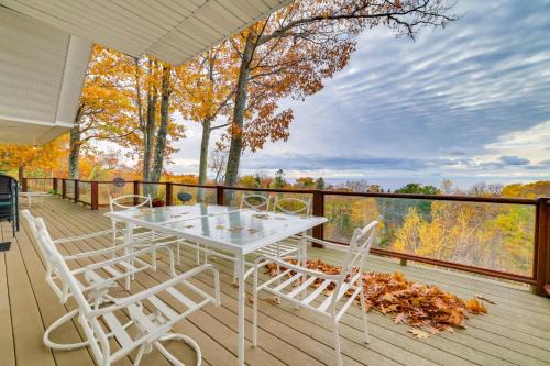 Good Hart Casa | Deck and Views Beautiful Michigan Home