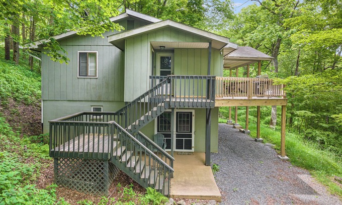 Wolf Laurel Casa | Deck w/ Forest Views, Ping Pong | Blue Ridge Mtn Escape | Ash Vale by AvantStay