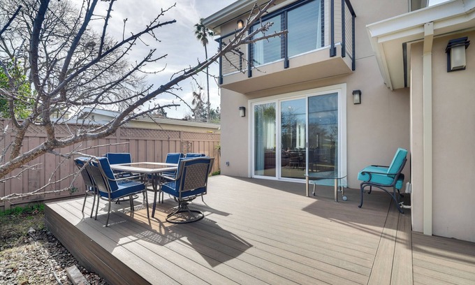 Cambrian Casa | Deck & Yard: Guest House in San Jose!