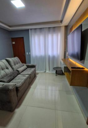 Rio Verde Apartamento | DECORADO 23-E 2 qts com ar-condicionado