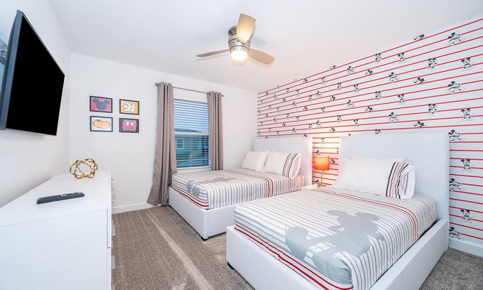 Kissimmee Chalet De Esquí | Decorous Townhouse 4Bed/3Baths/Pool/5Min Disney
