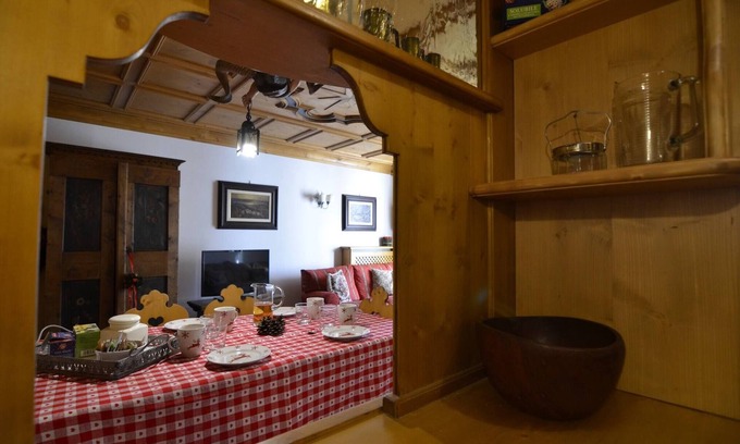 Cortina d'Ampezzo Historic Centre Apartamento | Delizioso appartamento con vista in centro