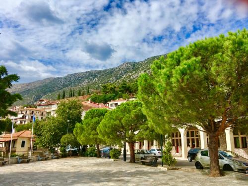 Delfoi Apartamento | Delphi celebrity v i p the navel of the Earth, CENTER-DELPHI-penthouse galaxy&sky panoramic view, harmony&YOGA