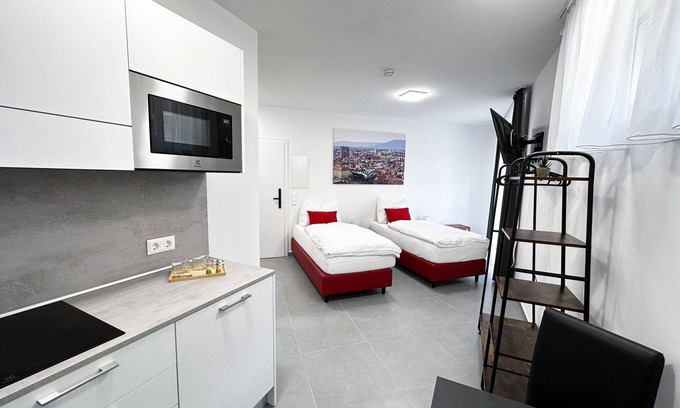 Sankt Leonhard Apartamento | Deluxe 15 - Twin Room with Kitchen