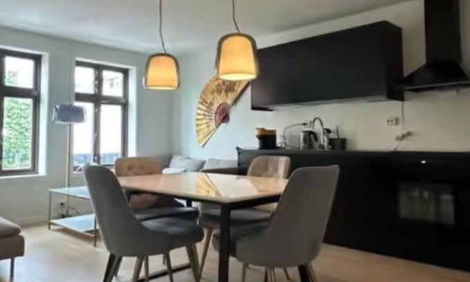 Stavanger Apartamento | Apartamento de lujo central de 2 dormitorios con vistas y garaje subterráneo