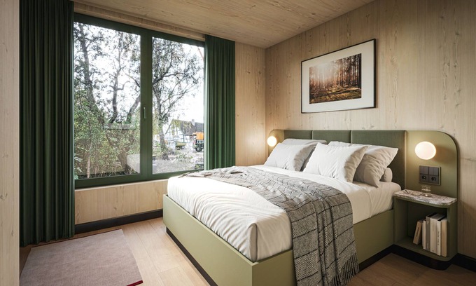Oberhavel Chalet De Esquí | Chalet-De Lujo-Baño privado-Terraza-Jacuzzi