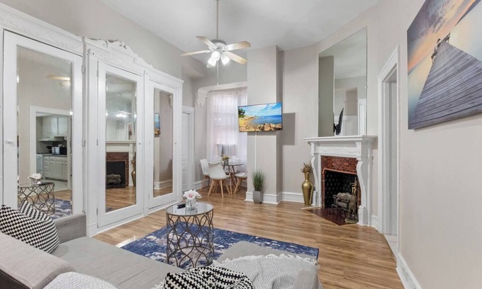 Washington Square West Apartamento | Deluxe Flat in Center City