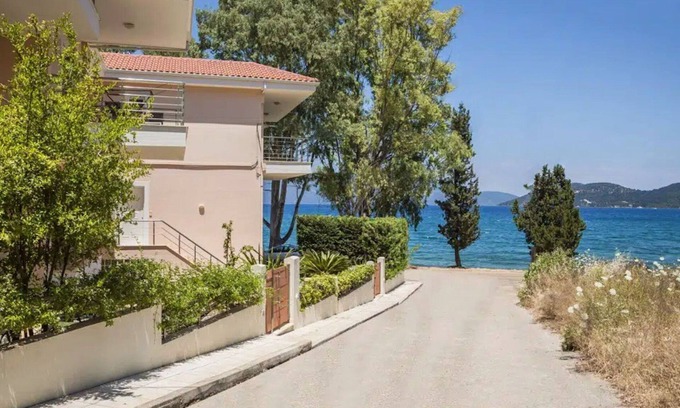 Karavomylos Villa | Apartamento Deluxe Cefalonia | Apartamento Meli | 2 habitaciones | Piscina | Karavomilos