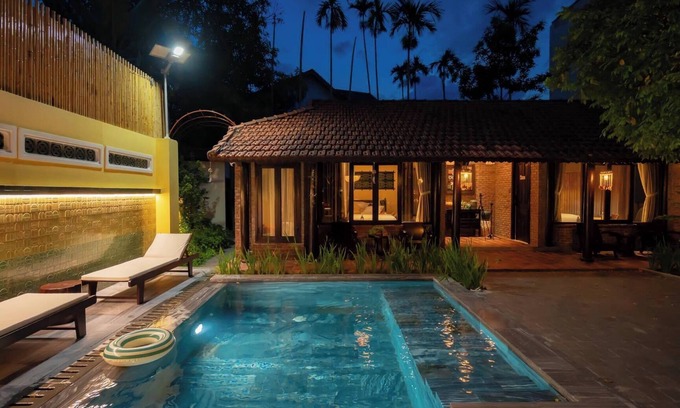 Cam Thanh Hotel | DEMIN VILLA HOI AN - Pool and BBQ Garden