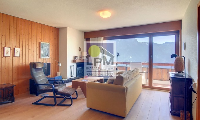 Leysin Apartamento | Dents du Midi A11 Apartamento de 2.5 habitaciones para 2 a 4 personas, aprox. 50m2, en el 3er piso de una residencia